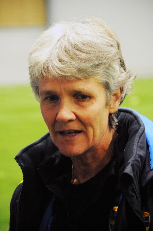 Retrato de Pia Sundhage